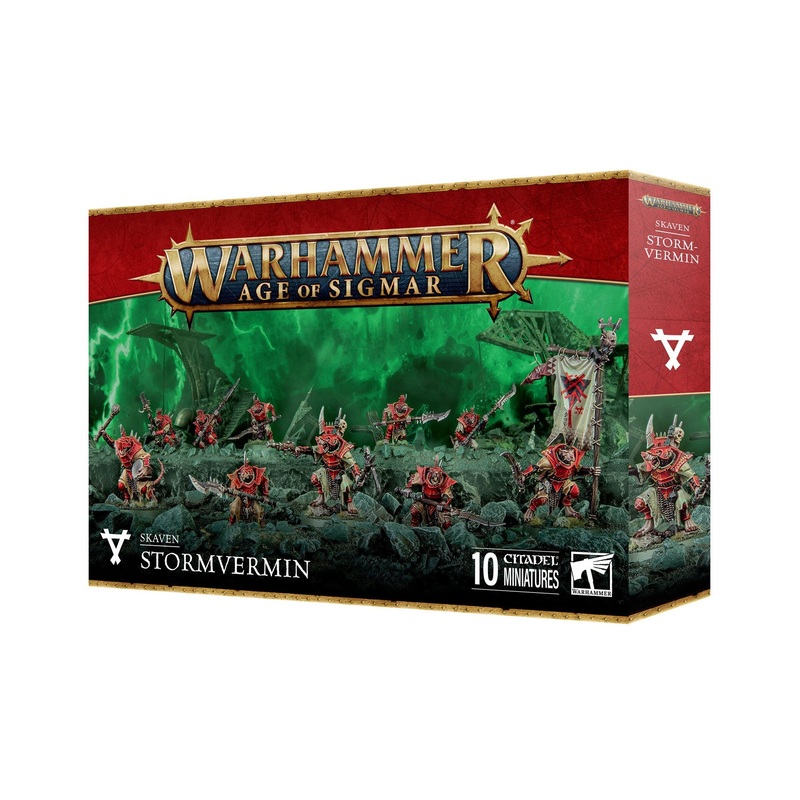 GW – Warhammer AOS Skaven: Stormvermin  (90-07)