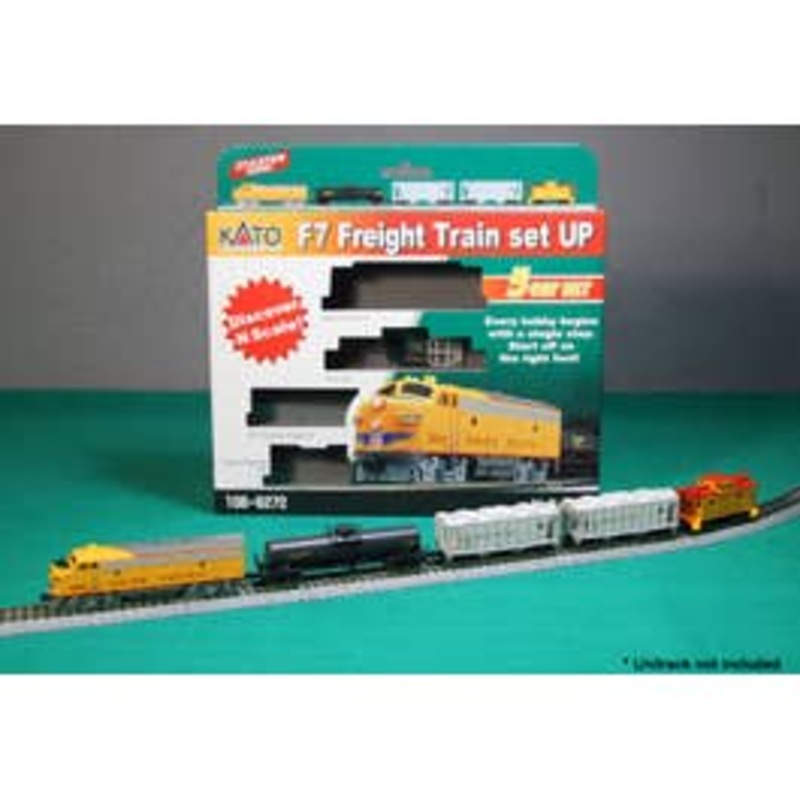 Kato #106-6272 EMD F7 Union Pacific Freight Train Set (No Track or Transformer)