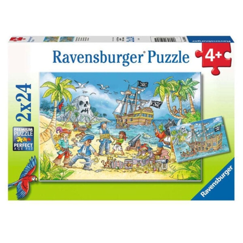Ravensburger – Adventure Island (2x24pcs)