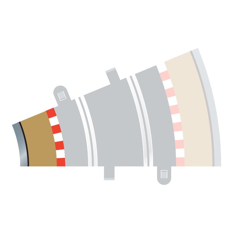 Scalextric – Rad 2 Inner Borders & Barriers