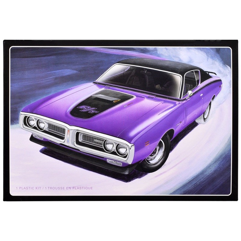 Skill 2 Model Kit 1971 Dodge Charger R/T 1/25 Scale Model by AMT