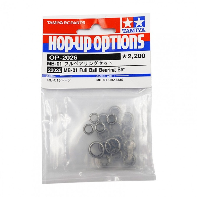 Tamiya – MB01 Full Ball Bearing Set