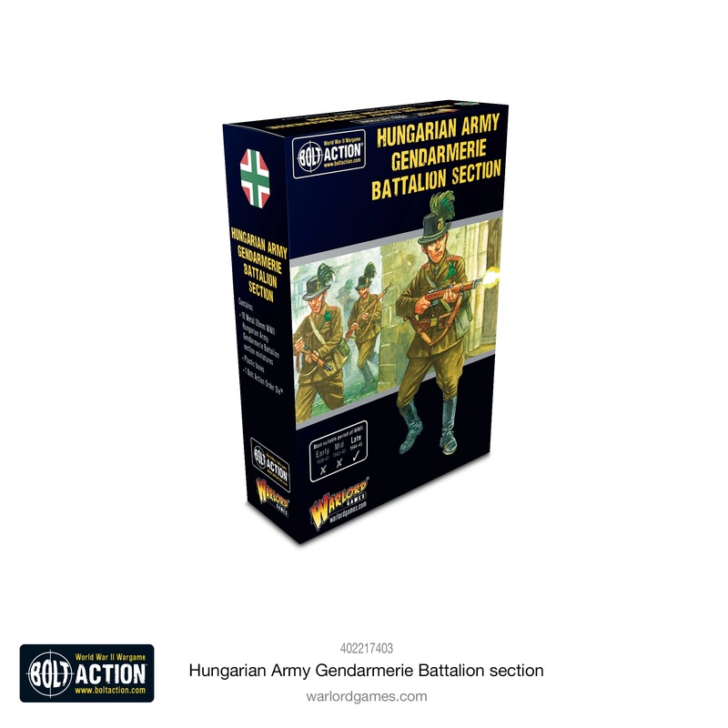 Warlord – Bolt Action: Hungarian Army Gendarmerie Squad
