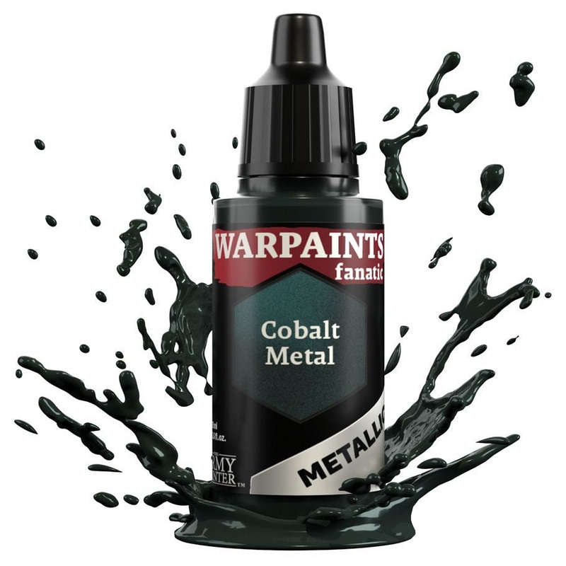 Warpaints Fanatic Metallic: Cobalt Metal  (WP3194) (18ml)
