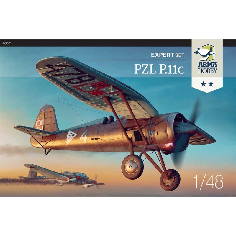 ARMA Hobby – 1/48 PZL P.11c Expert Set
