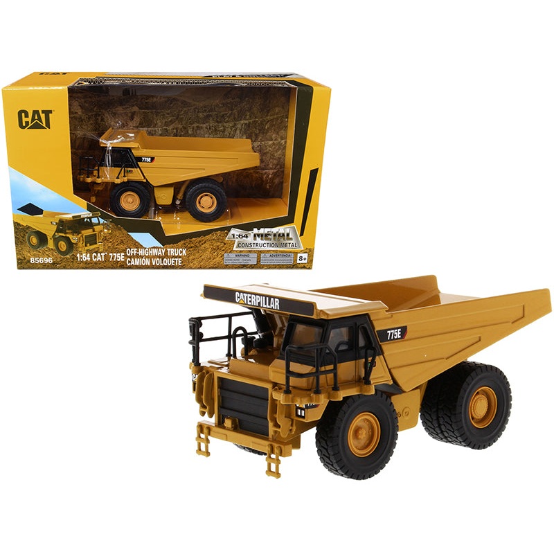 CAT Caterpillar 775E Off-Highway Dump Truck “Play & Collect!” 1/64 Diecast Model by Diecast Masters