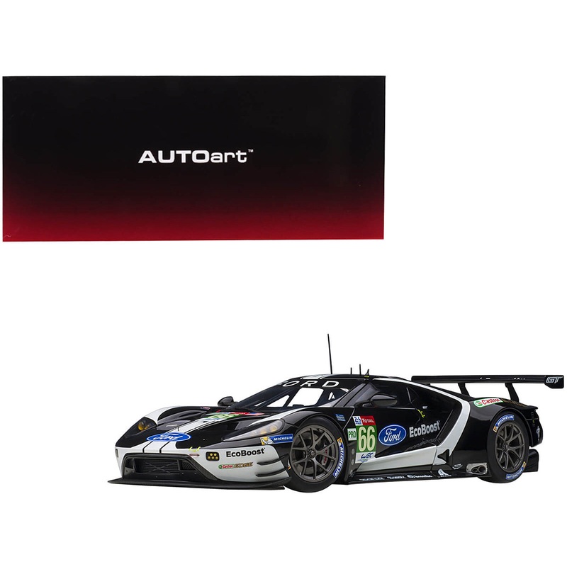 Ford GT #66 Stefan Mucke – Olivier Pla – Billy Johnson 24H of Le Mans (2019) 1/18 Model Car by Autoart