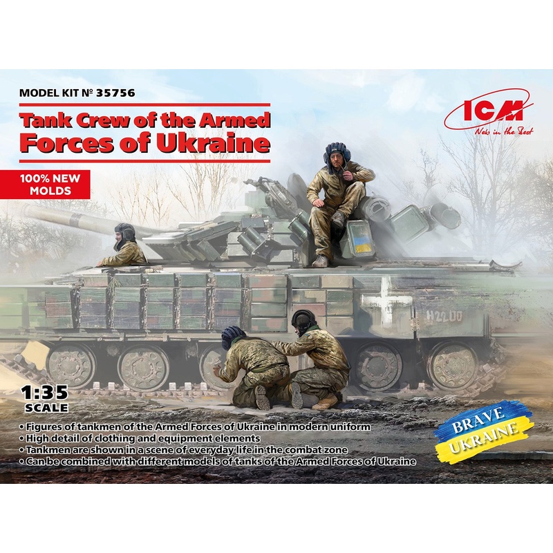 ICM – 1/35 Tank Crew of the Armed Forces of Ukraine