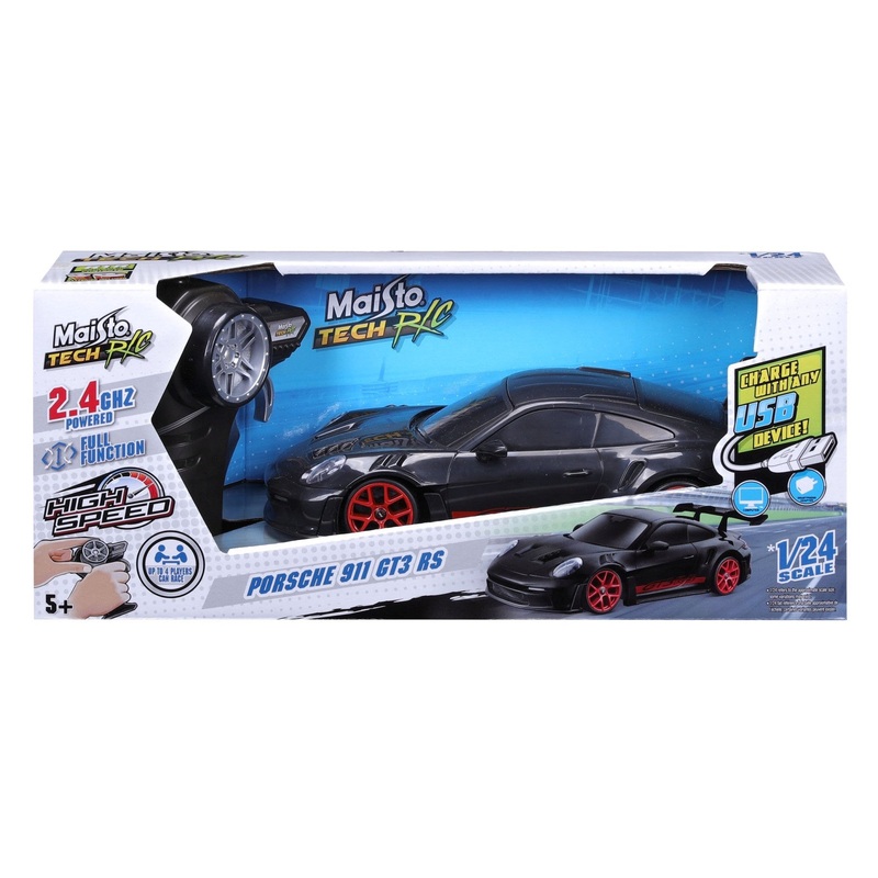 Maisto – 1/24 R/C Premium Porsche 911 GT3 RS – 2.4GHz (USB)