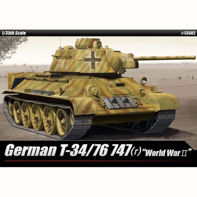 Academy – 1/35 German T-34/76 747(r)