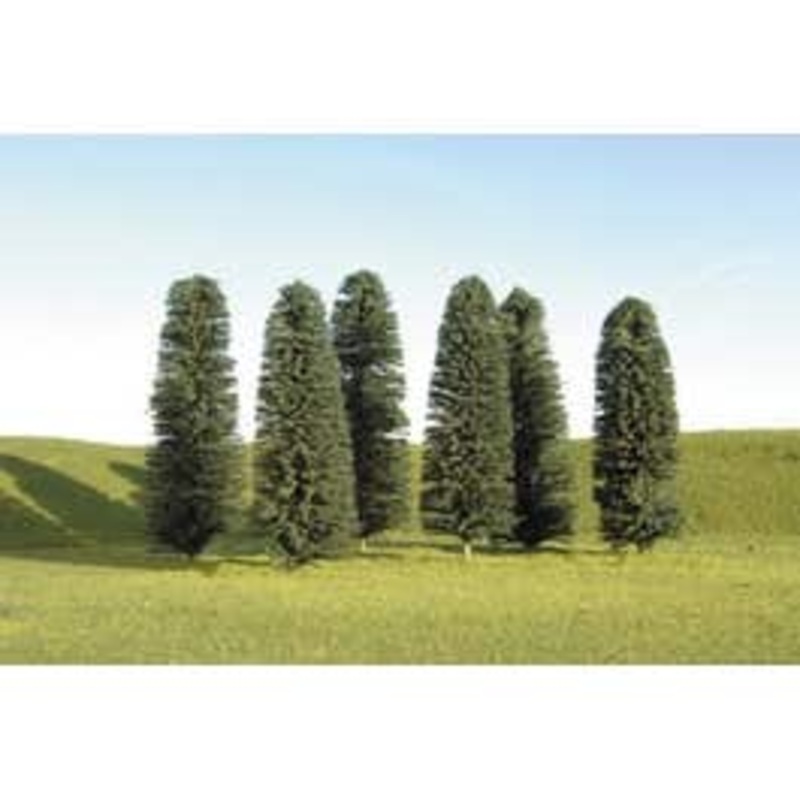 Bachmann 32160 HO 4″ – 6″ Cedar Trees
