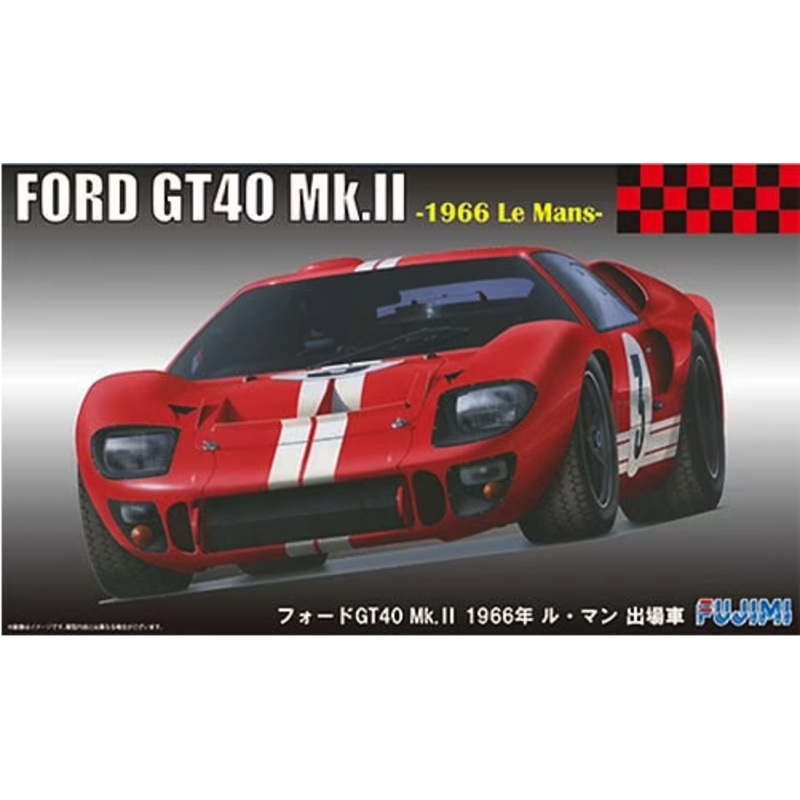 Fujimi – 1/24 Ford GT40 MK.II ’66 Le Mans