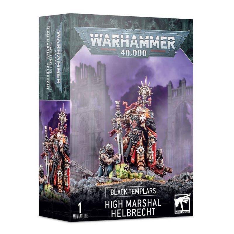 GW – Warhammer 40k Black Templars: High Marshal Helbrecht (55-41)