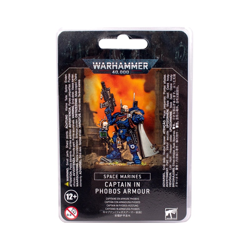 GW – Warhammer 40k Space Marines: Captain In Phobos Armour  (48-68)