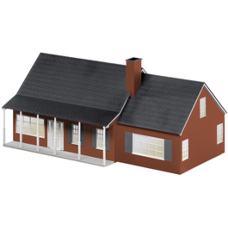 Lionel 683442 6-83442 O Large Suburban House Built up
