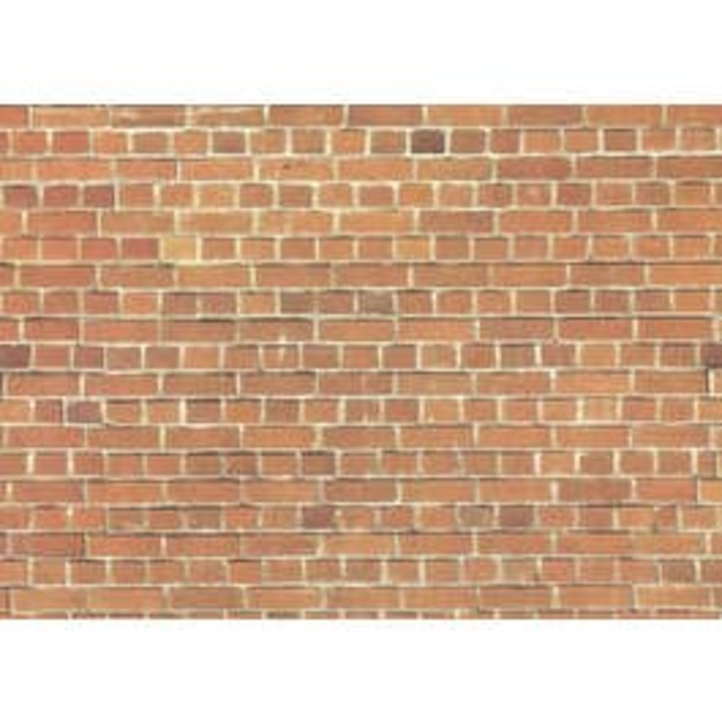 NOCH 57730  Building Material Cardboard Sheet – Red Brick