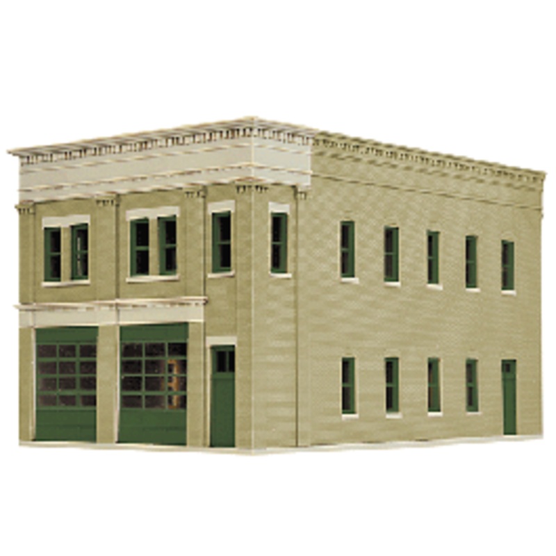 Walthers #933-4022 Two-Bay Fire Station — Kit