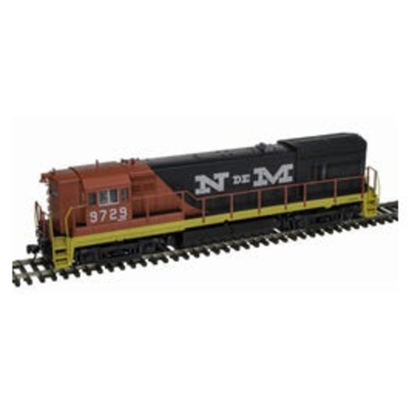 Atlas 10004290 HO GE U30B Low Nose Phase II – Sound and DCC Nacionales de Mexico #9729