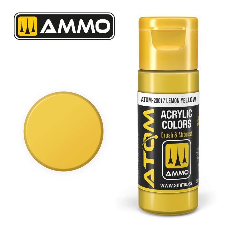 ATOM – 20017  Lemon Yellow (20ml)