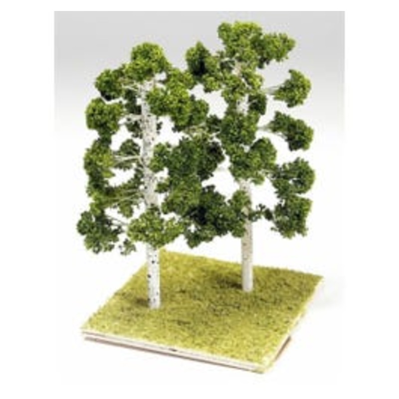 Grand Central Scenery T51  Small Birch Trees  3″- 4″ (3 pcs)