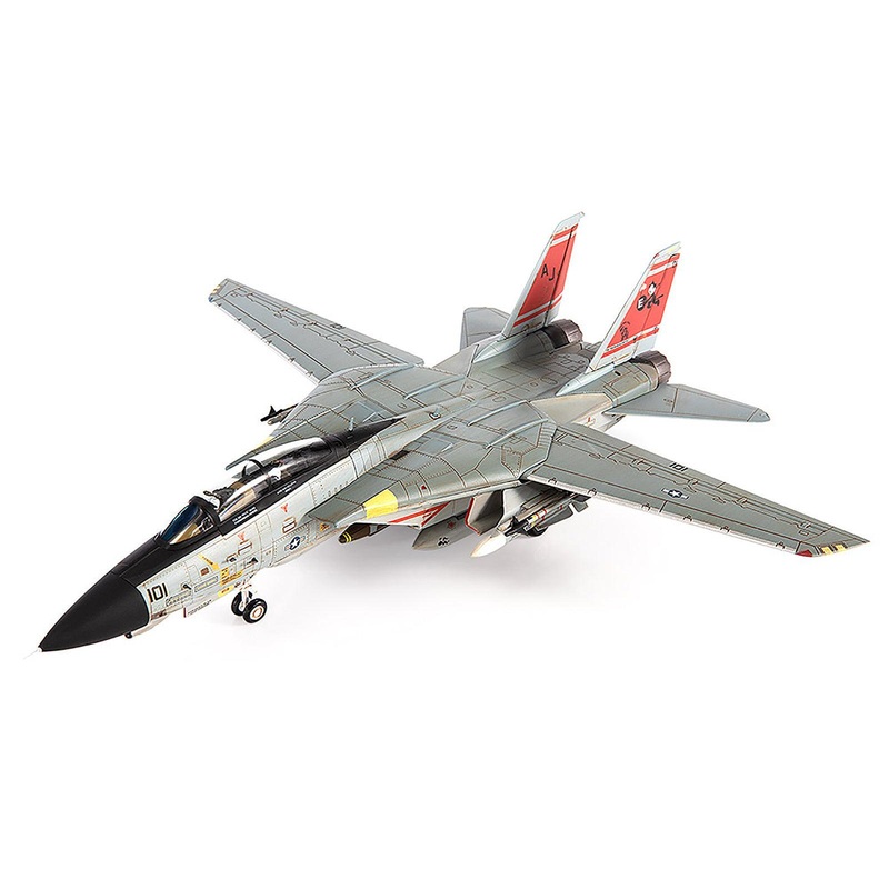 Grumman F-14D Tomcat Fighter Aircraft “VF-31 Tomcatters USS Theodore Roosevelt The Last Flight” (2006) United States Navy 1/72 Diecast Model by JC Wings