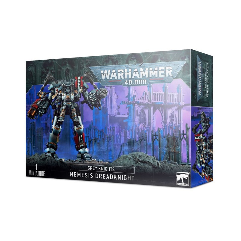 GW – Warhammer 40k Grey Knights: Nemesis Dreadknight  (57-10)