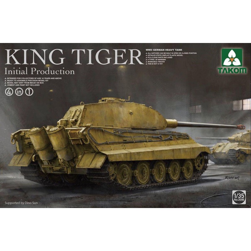 Takom – 1/35 Sd.Kfz.182 King Tiger Initial Production