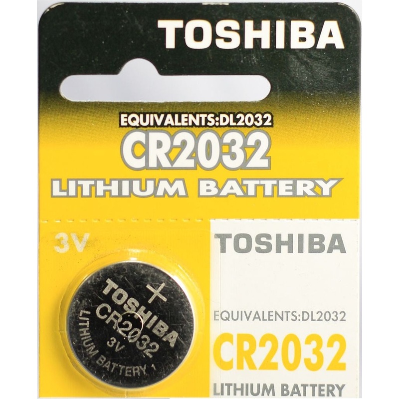 Toshiba – 3V Litium Coin Battery – CR2032 (1)