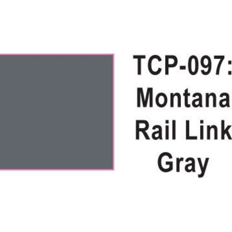 Tru Color TCP-97 Montana Rail Link Gray Paint 1 ounce