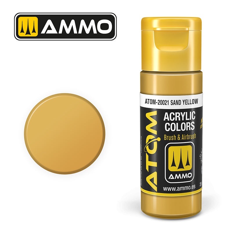 ATOM – 20021  Sand Yellow (20ml)