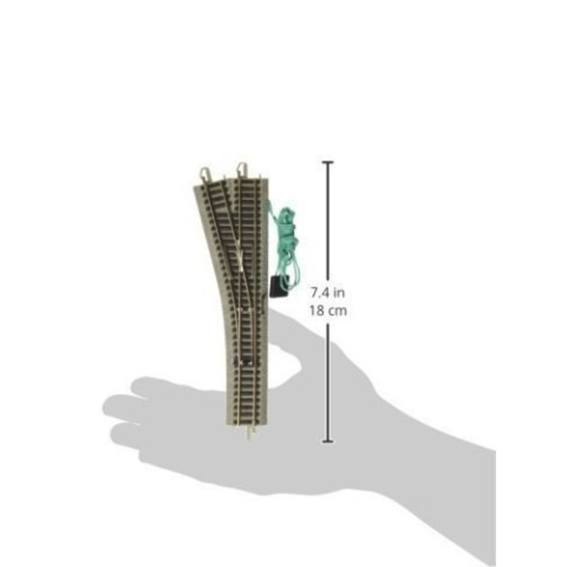 Bachmann 44863 N Scale E-Z Track 4 Turnout – Left