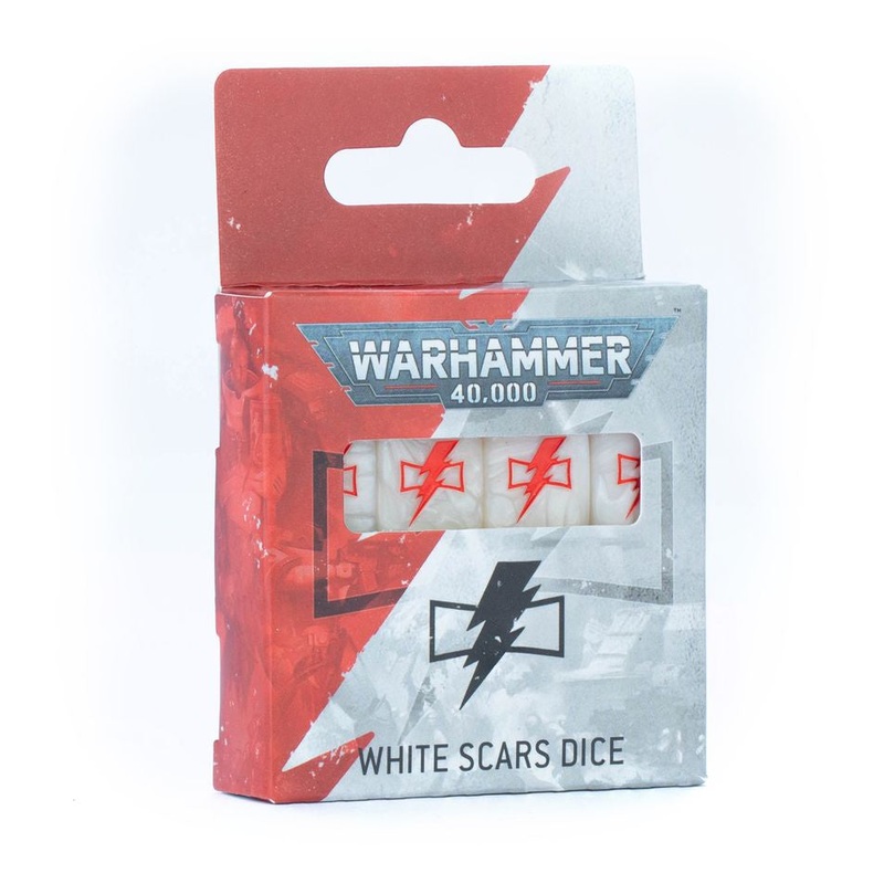 GW – Warhammer 40k White Scars Dice  (55-67)