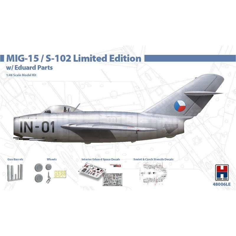 Hobby 2000 – 1/48 MiG-15 / S-102 Limited Edition