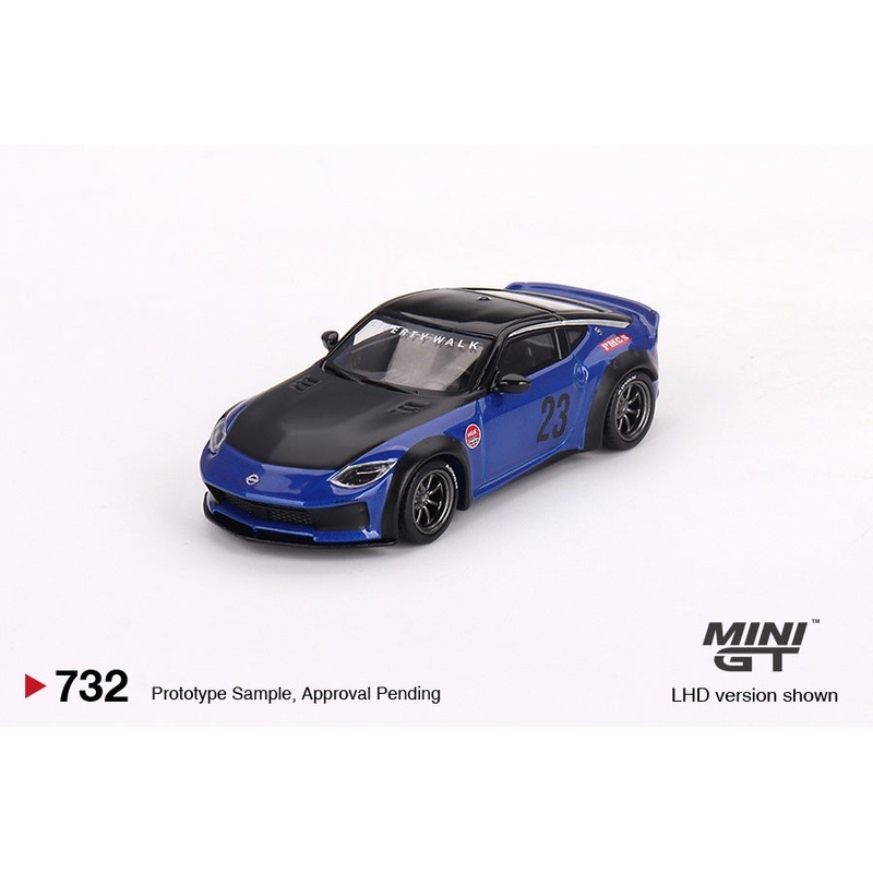 Mini GT – 1/64 Nissan Z LB NATION WORKS (Seiran Blue)