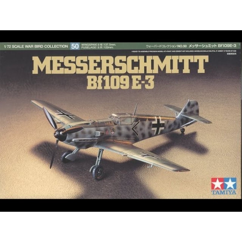 Tamiya – 1/72 Messerschmitt Bf109 E3