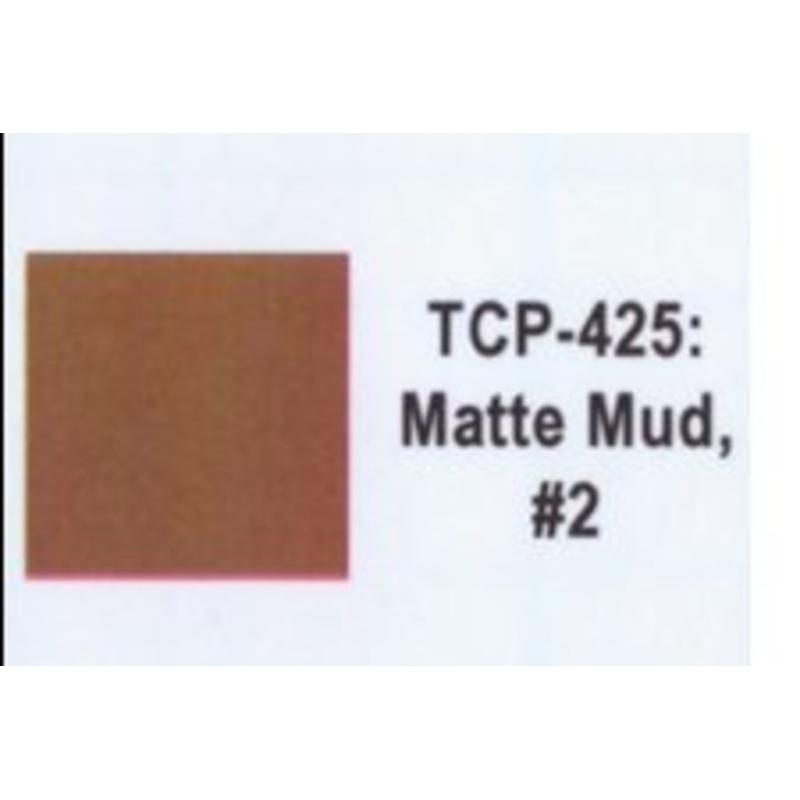 Tru Color TCP-425 Matte Mud 2, Paint 1 ounce