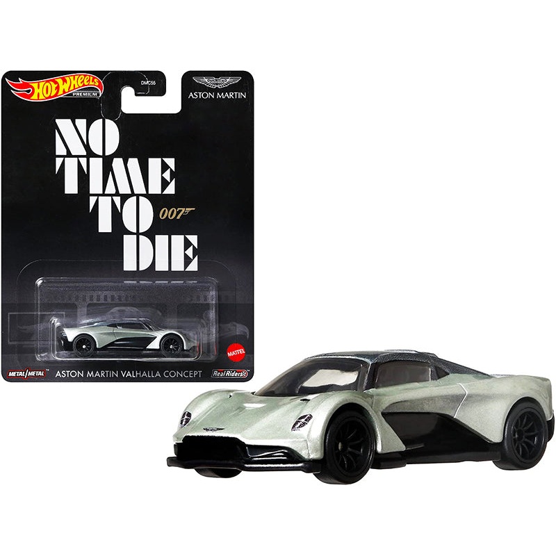 Aston Martin Valhalla Concept Light Green Metallic with Dark Green Top (James Bond 007) “No Time to Die” (2021) Movie Diecast Model Car by Hot Wheels