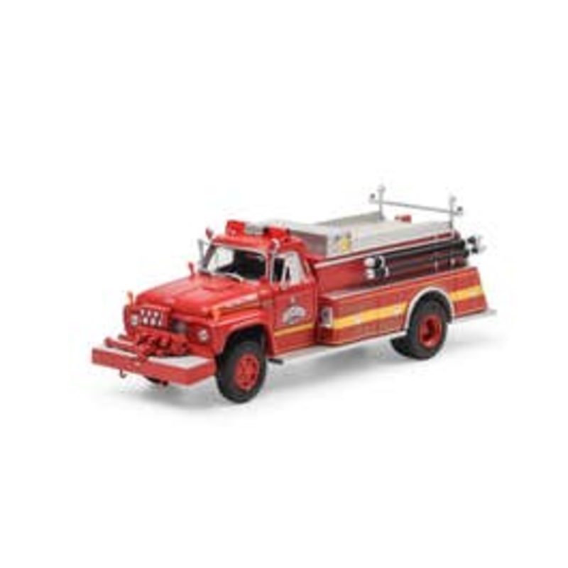 Athearn 4576 HO Ford F850 Pumper Firehouse Diner #911