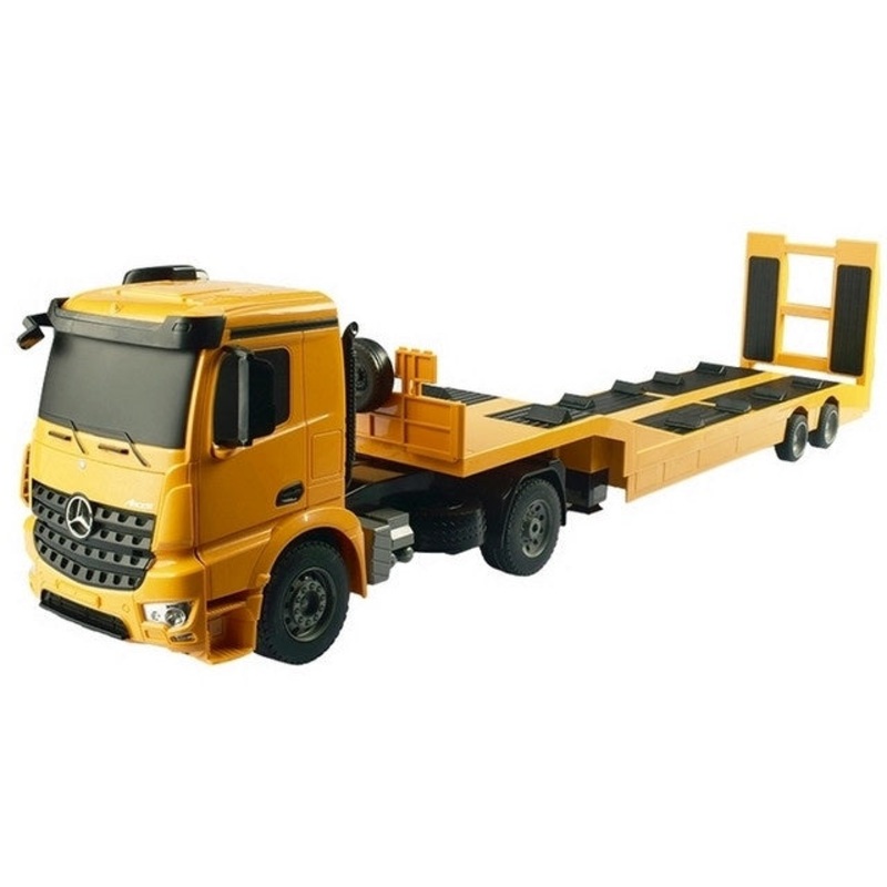 Double Eagle – 1/20 R/C Mercedes Arocs Flatbed Trailer w/Battery & USB Charger