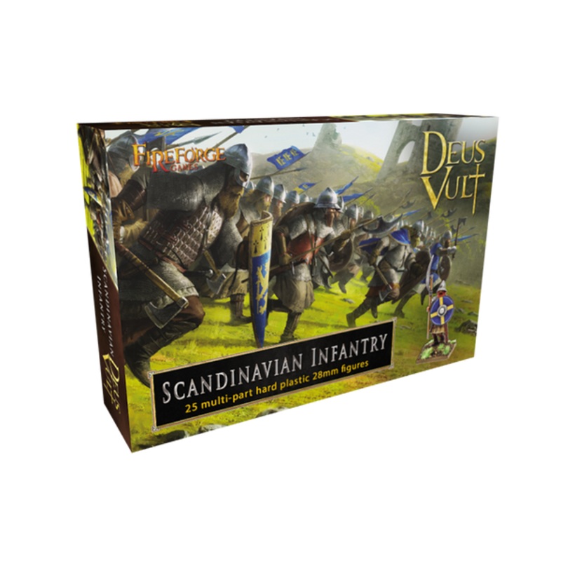 Fireforge Games – Scandinavian Infantry (25 Plastic Multipart Figs.)