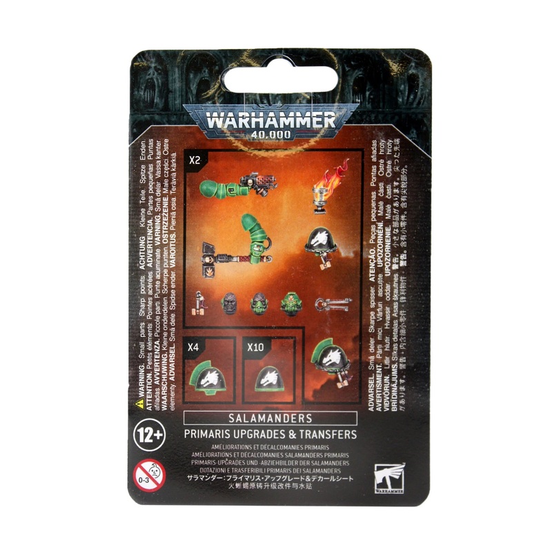 GW – Warhammer 40k Salamanders: Primaris Upgrades & Transfers  (55-16)