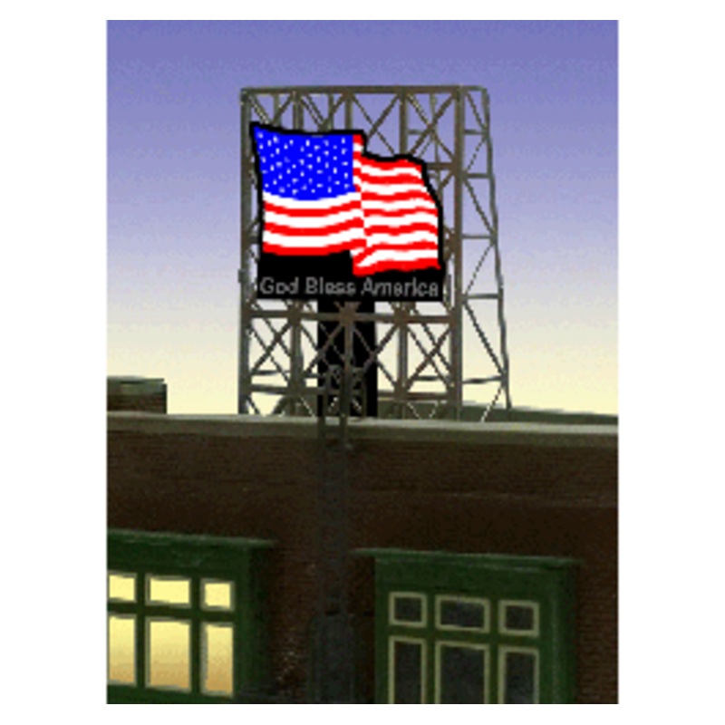 Miller Engineering #33-9095 Flag N/Z Billboard