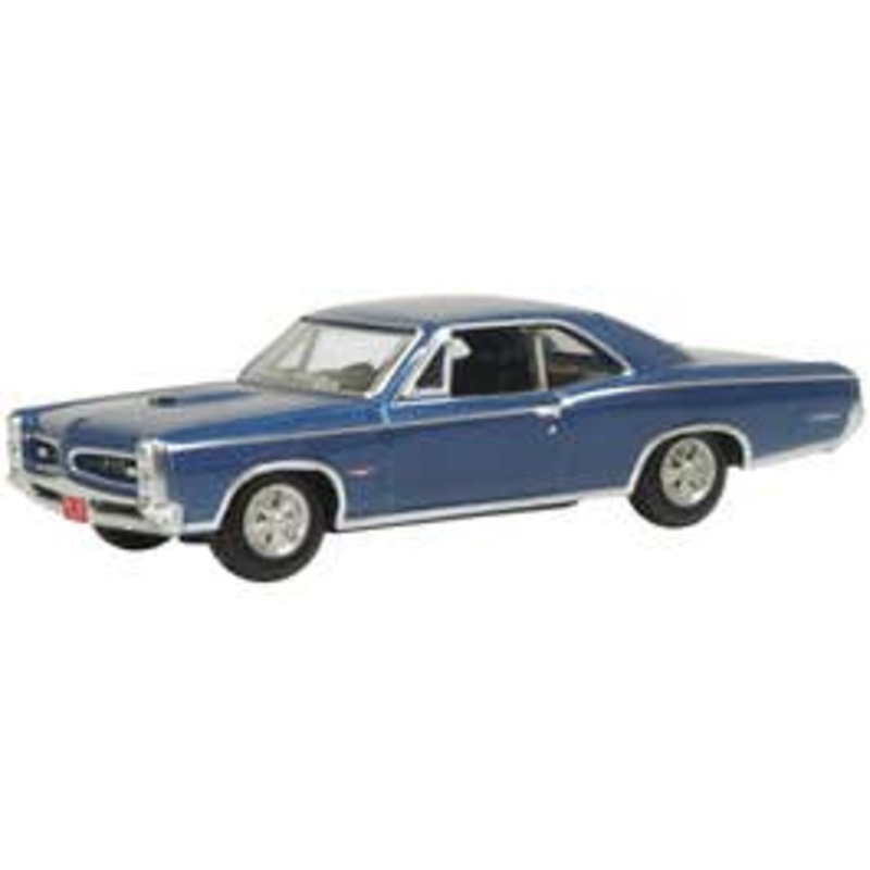 Oxford 87PG66001 HO Pontiac GTO 1966 Fontaine Blue