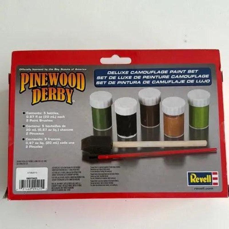 Revell Camo Paint and Brush Set