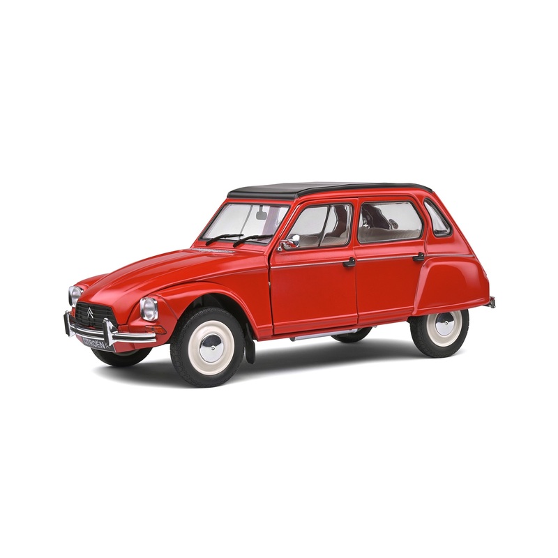 Solido – 1/18 Citroen Dyane 6 Rouge Corsaire 1968
