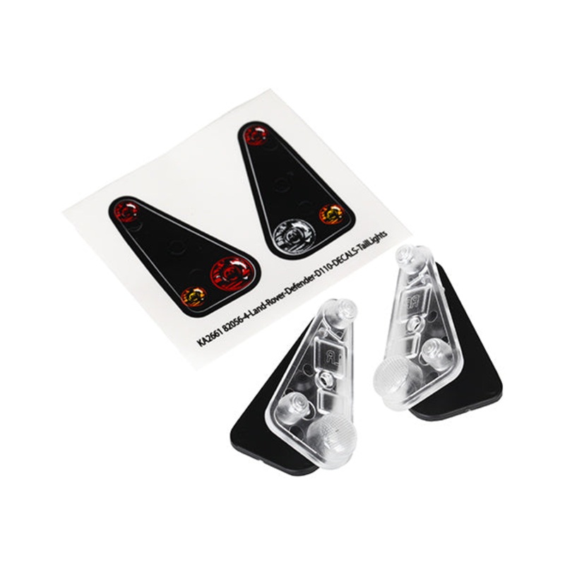 Traxxas – 8014 – Land Rover Defender Tail Light Housing/Lens/Decals (TRX-4)