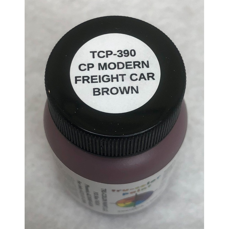 Tru Color TCP-390 Canadian Pacific, Modern Freight Car Brown, Paint 1 ounce