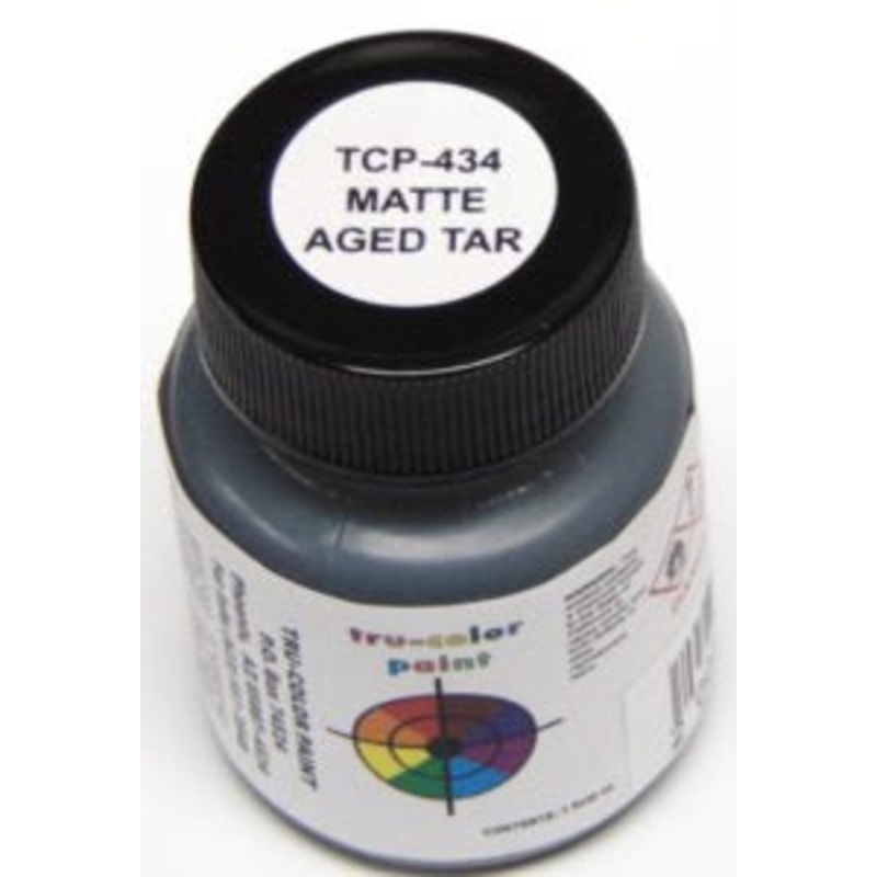 Tru Color TCP-434 Matte Aged Tar, Paint 1 ounce