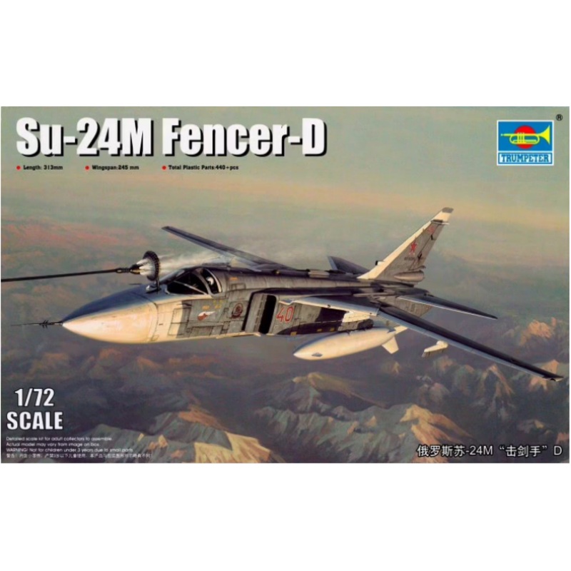 Trumpeter – 1/72 SU-24M Fencer-D Fighter