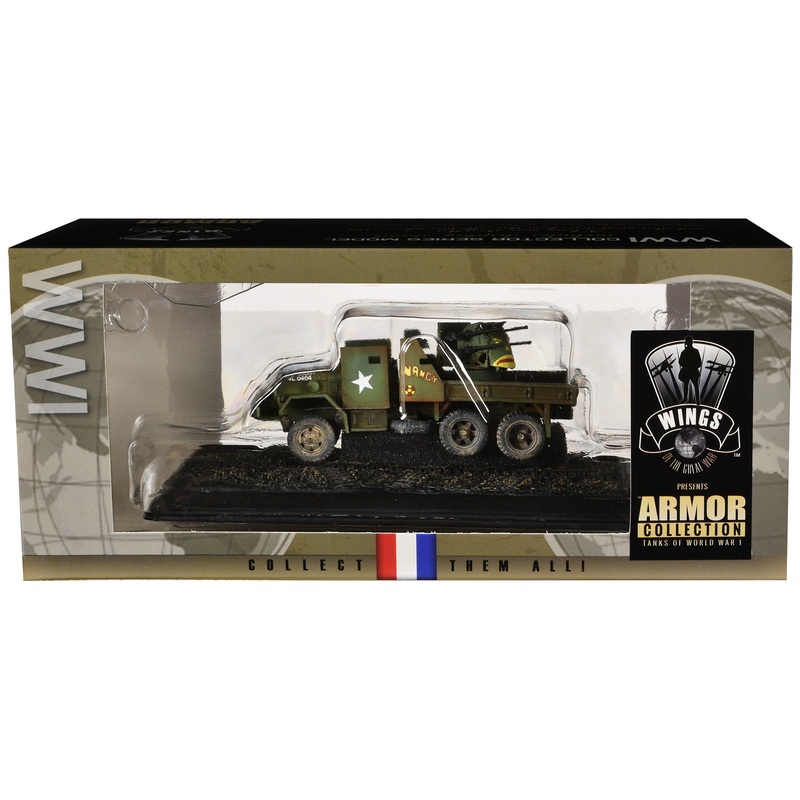 United States M35 Gun Truck “Nancy” United States Army “Armor Collection” Series 1/72 Model by Wings of the Great War